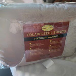 Polar fleece sheets medium warmth full size